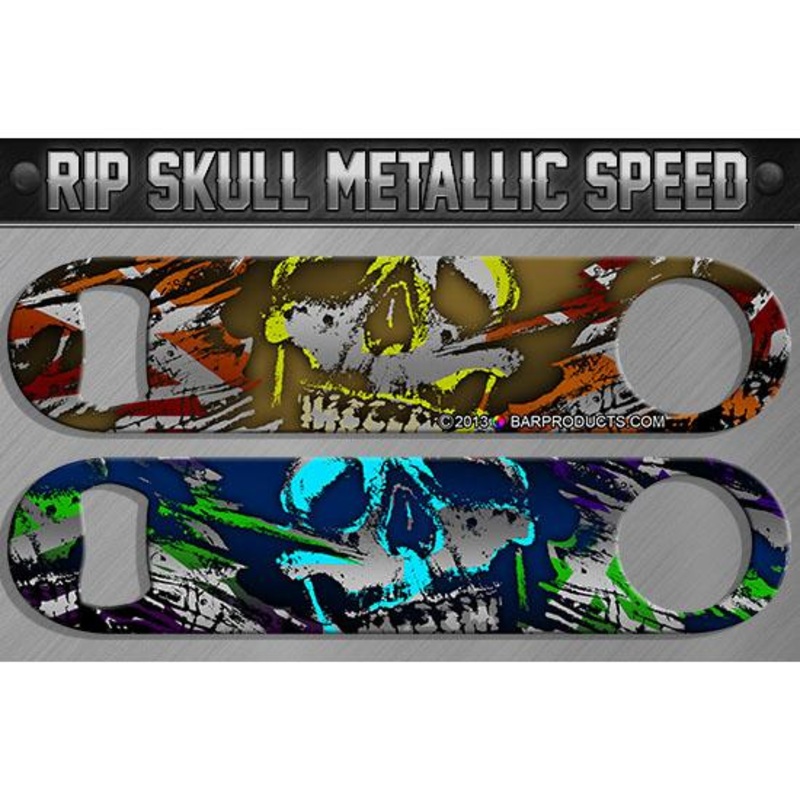 RIP Skull Metallic Speed Opener