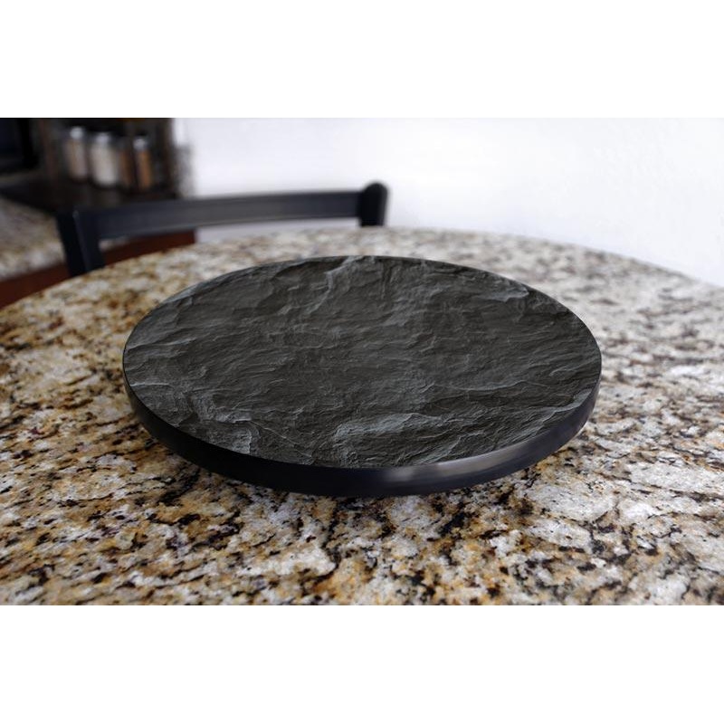 SLATE Design Lazy Susan – 3 Different Sizes – For Kitchen Table Top – Handcrafted in USA