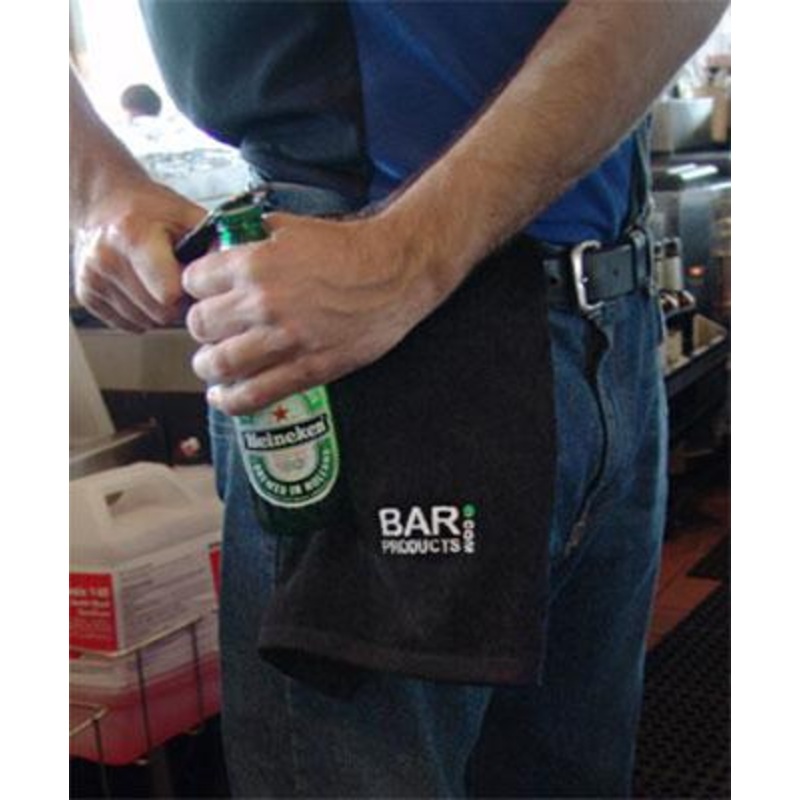 BarProducts.com Black Bar Towel