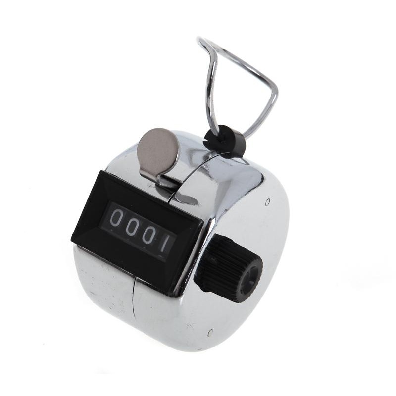 Hand Tally Counter – Chrome
