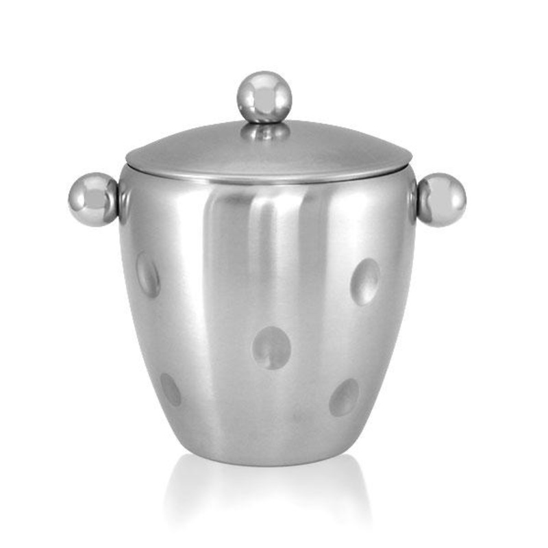 Ice Bucket with Lid – Dimpled