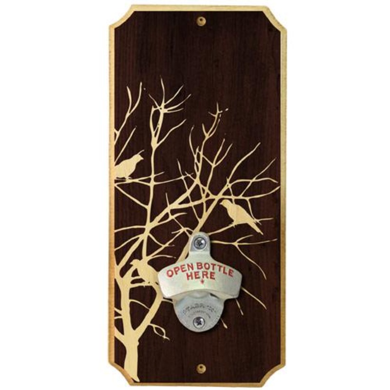 Kolorcoat Wall Mounted Wooden Opener – Birds