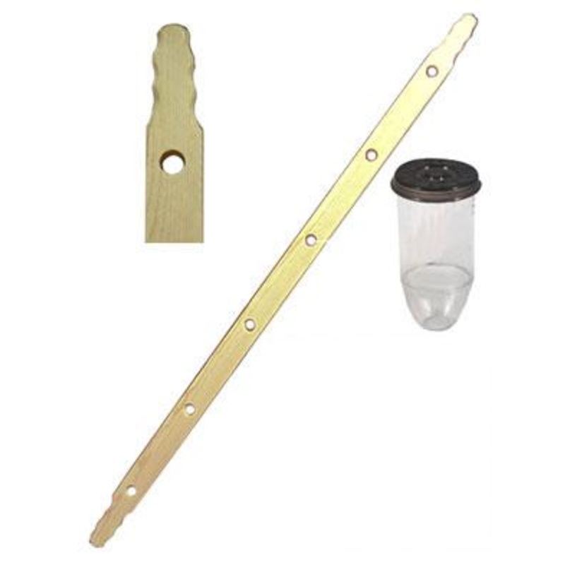 Paddle SHOTZ Board – 6-Hole|Paddle SHOTZ Board – Natural|Paddle SHOTZ Board – Natural – with 100 Shot Cups and Lids.