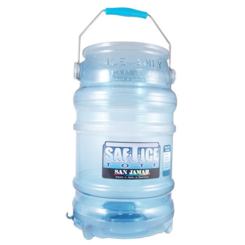 San Jamar Safe-T-Ice Ice Carrier Tote / Lids (sold separately)