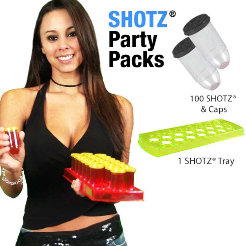 SHOTZ Party Pack|Neon Green|Neon Pink|Neon Blue|Purple|Smoke