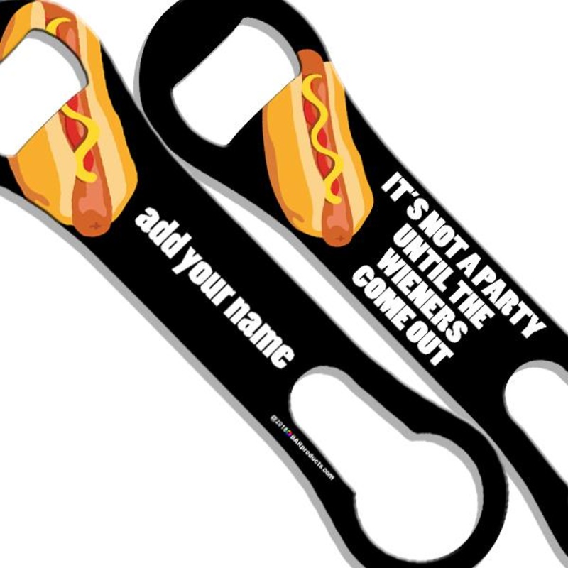 Wieners V-Rod Bottle Opener  ADD YOUR NAME