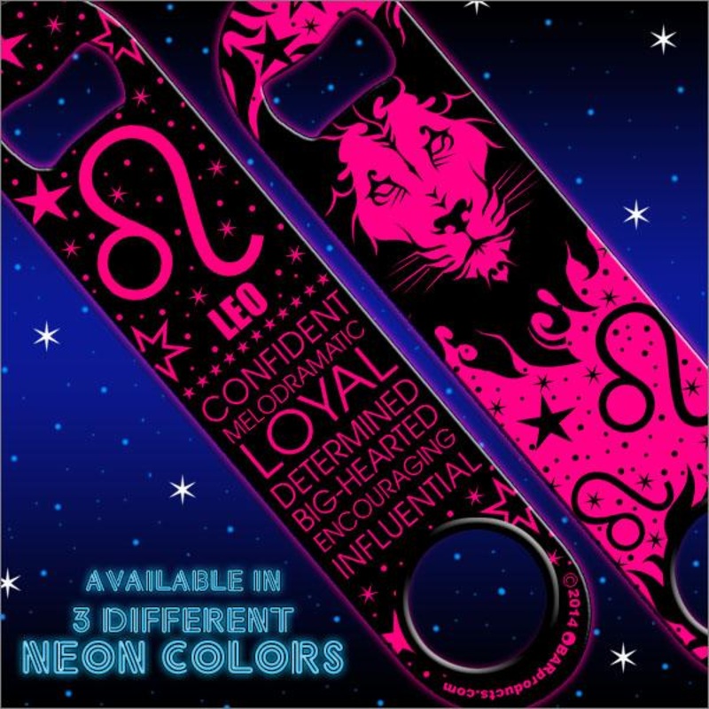 Zodiac Speed Bottle Opener – NEON LEO