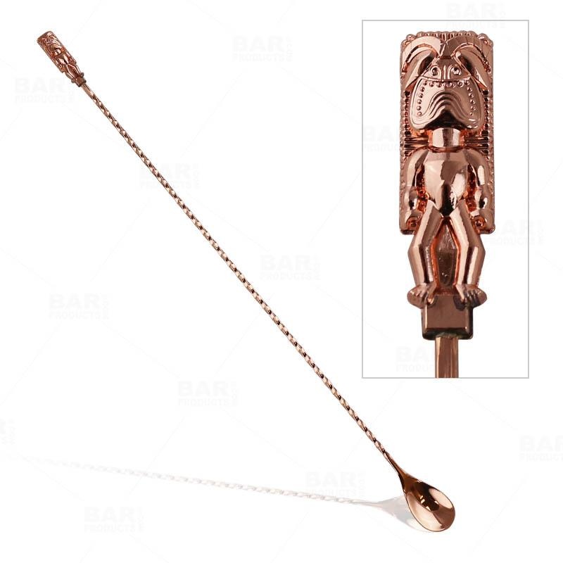 Bar Spoon – Tiki Butt Ku – Copper Plated – 40cm