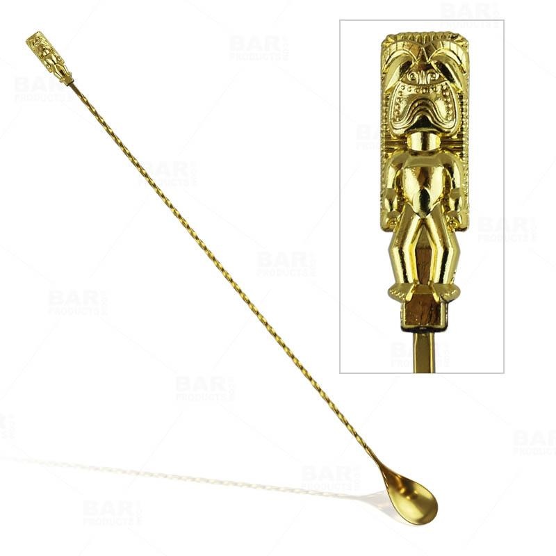 Bar Spoon – Tiki Butt Ku – Gold Plated – 40cm