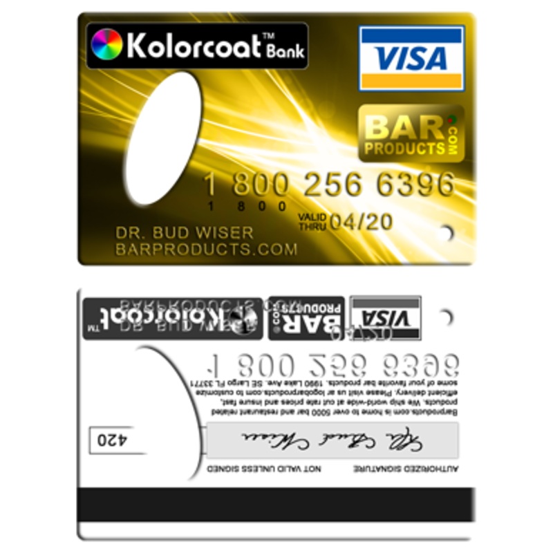 BPC VISA Credit Card Bottle Opener