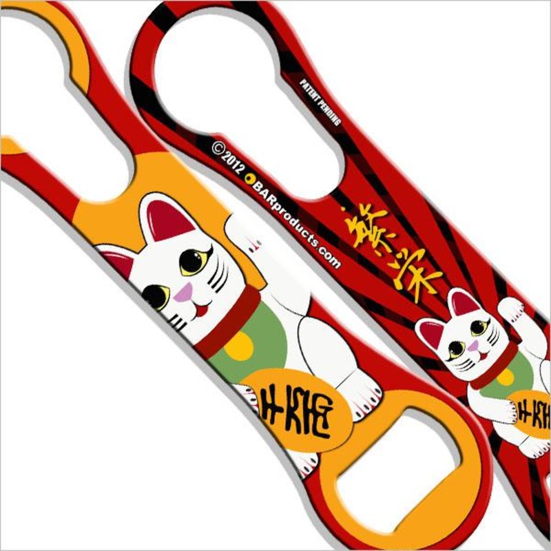 Maneki-Neko Asian V-Rod Bottle Opener