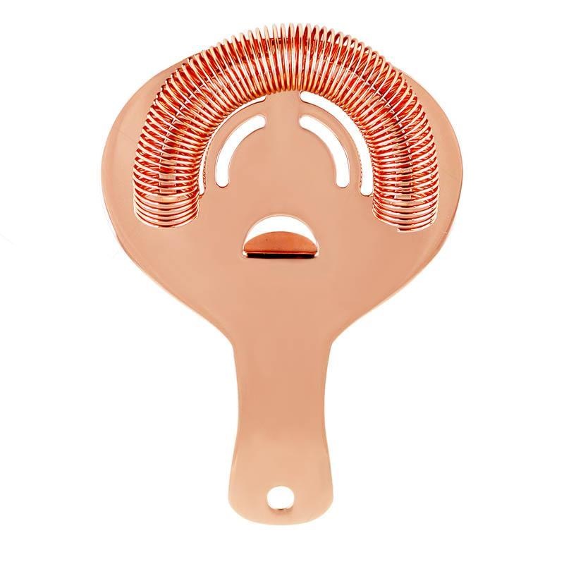 Olea Copper Plated Hawthorne Cocktail Strainer