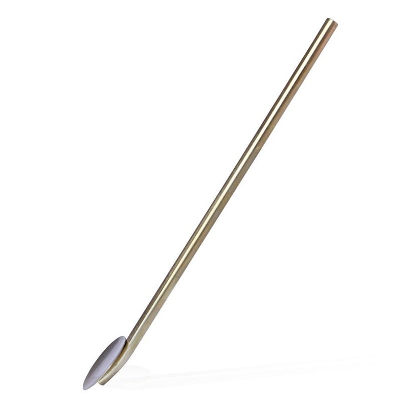 Olea Gold Plated Straw Spoon