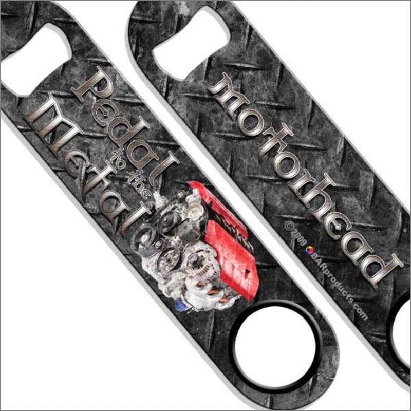 Pedal to the Metal Speed Bottle Opener