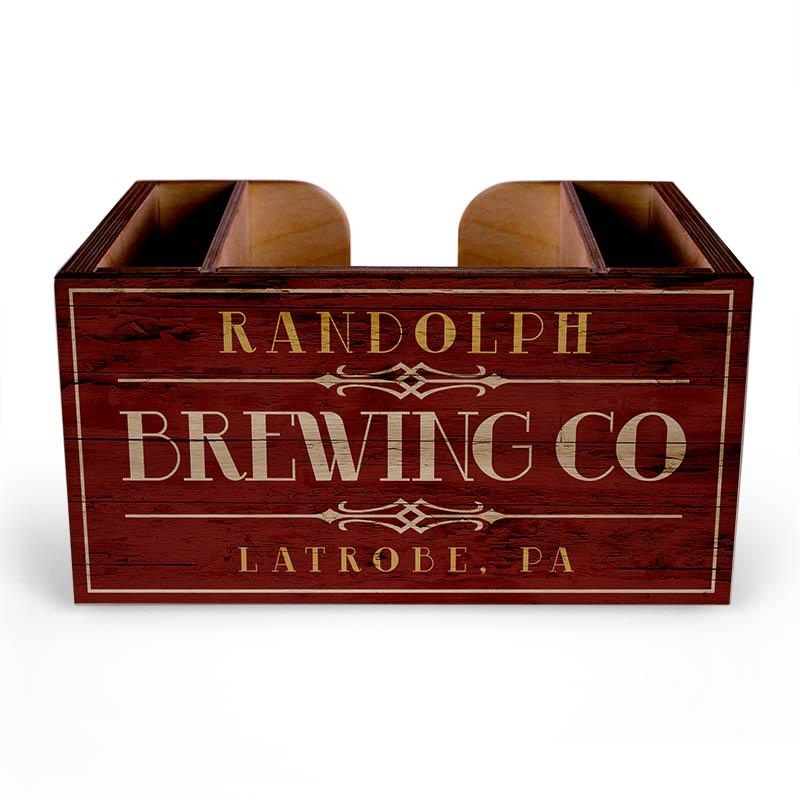 Wooden Bar Caddy – Brewing Company – Customizable
