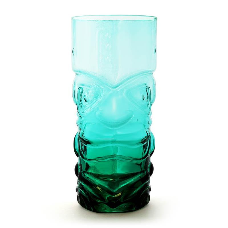 BarConic Teal Tiki Glass – 15oz