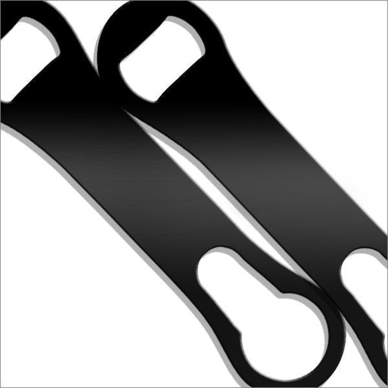 Black – V-Rod Bottle Opener