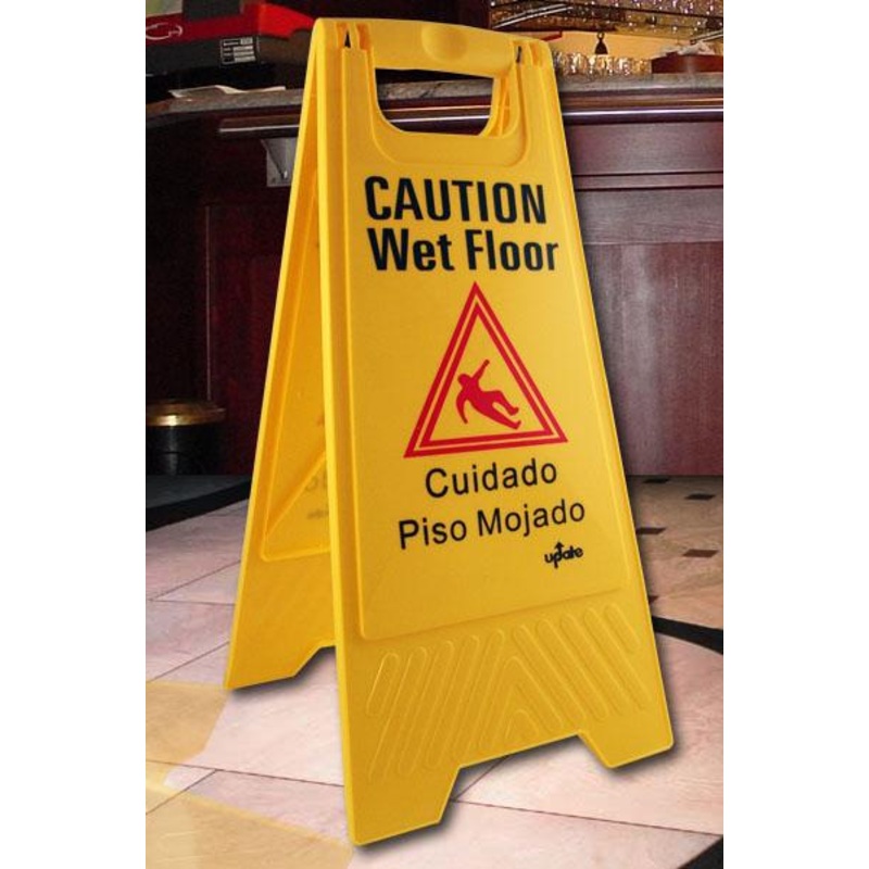 Caution Wet Floor Sign – Yellow