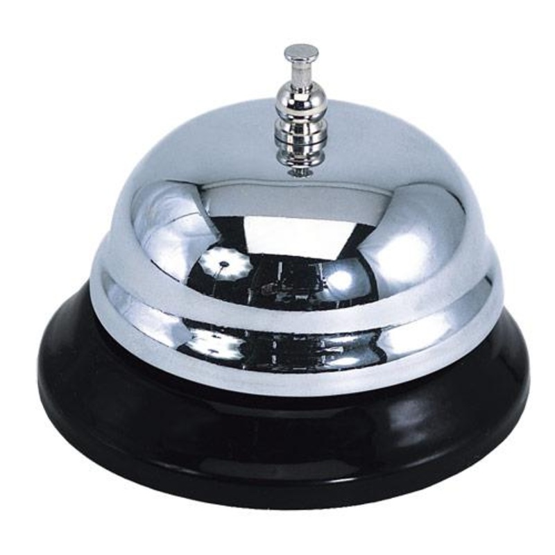 Chrome Plated Table Bell
