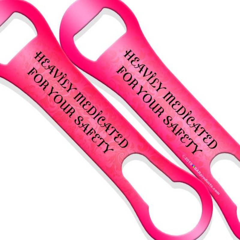 Heavily Medicated V-Rod Bottle Opener