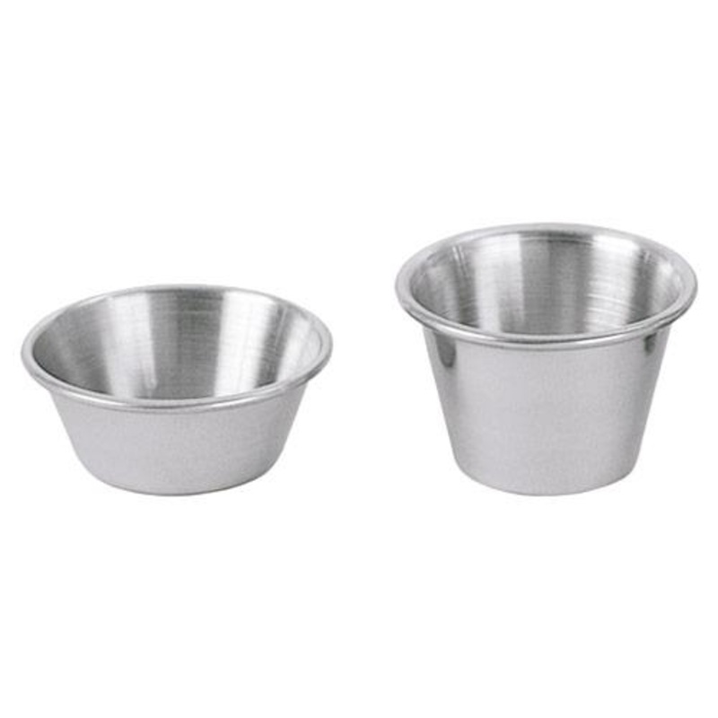 Stainless Steel Sauce Cups|1.5 ounce|2.5 ounce