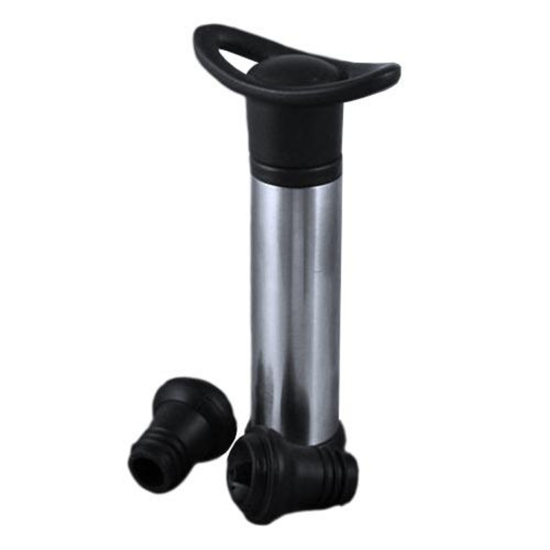 Stainless Steel Wine Pump with Stoppers