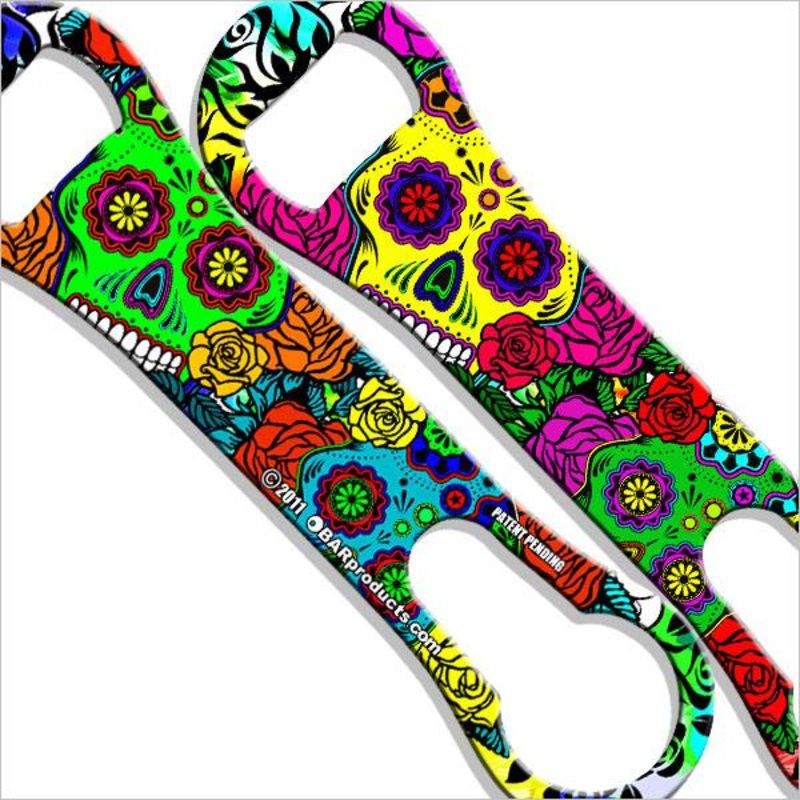 Sugar Skulls V-Rod Bottle Opener