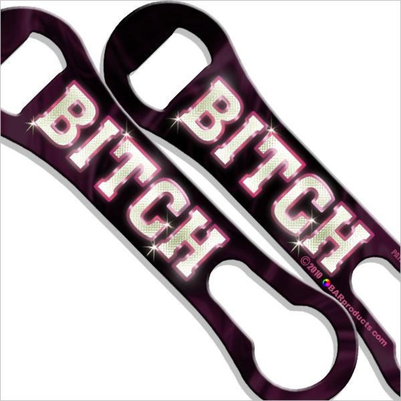 Bitch Bling V-Rod Bottle Opener / Pour Spout Remover