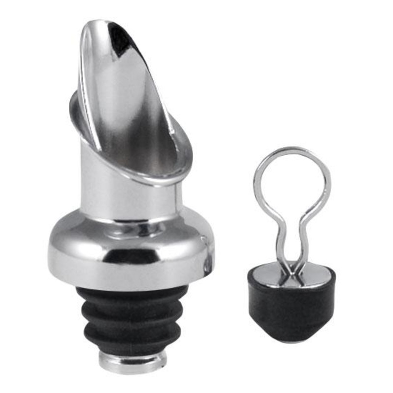 Chrome Pourer Stopper Combo