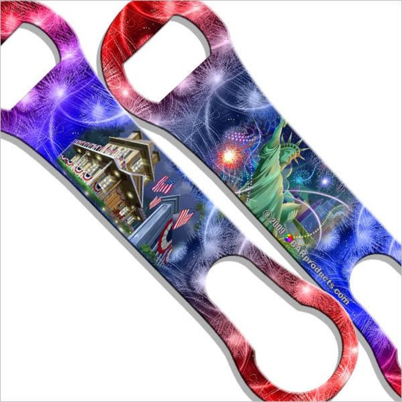 Colorful Statue of Liberty – V-Rod Bottle Opener