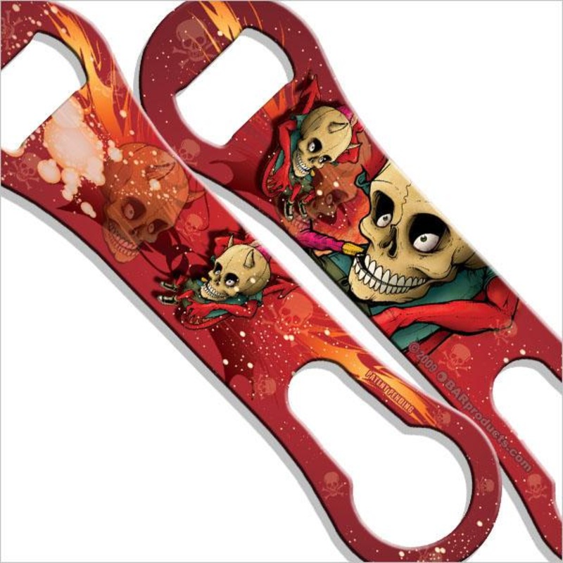 Demonic Devil V-Rod Bottle Opener