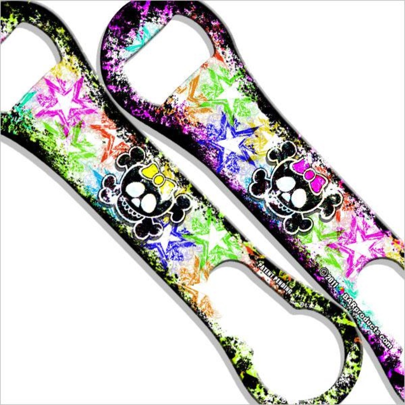 Grungy Girly Skull – V-Rod Opener