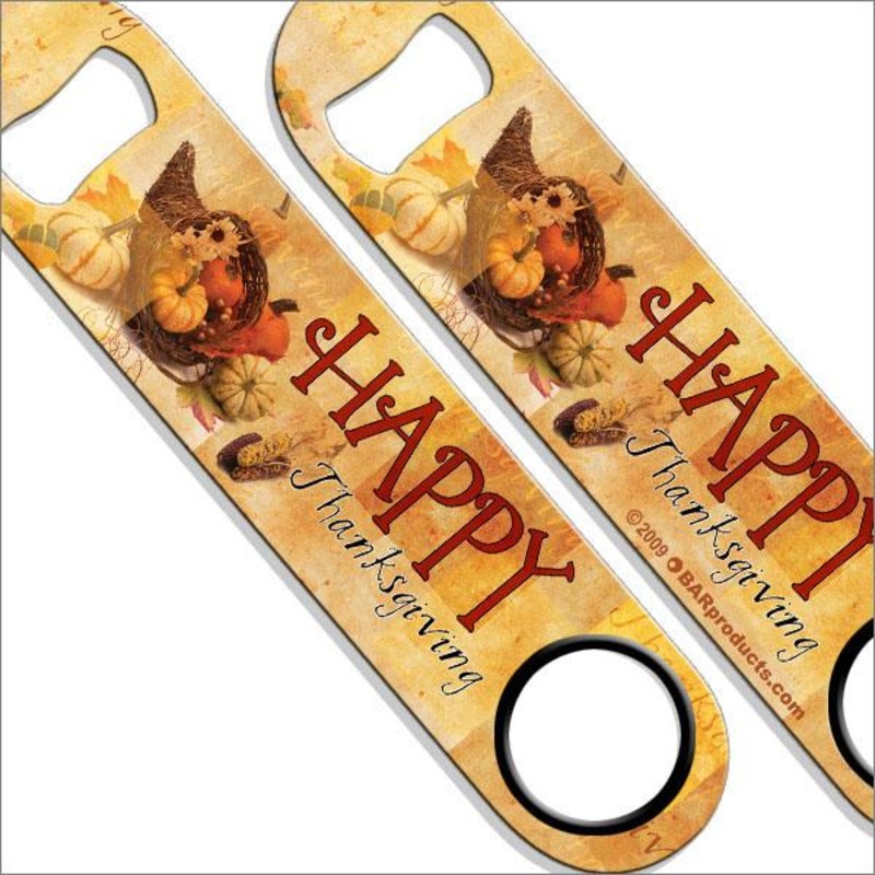 Happy Thanksgiving Speed Bottle Opener