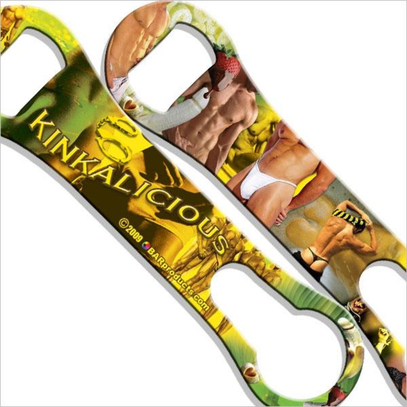 Kinkalicious Bananas and Nuts V-Rod Bottle Opener