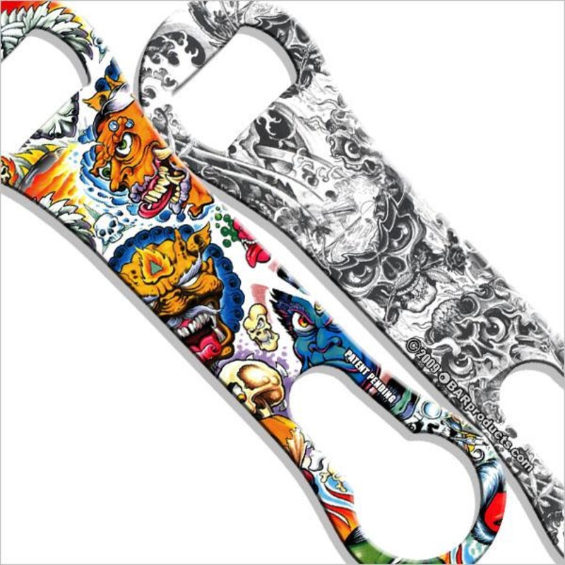 Kolorcoat V-Rod Bottle Opener – Cool Tattoos