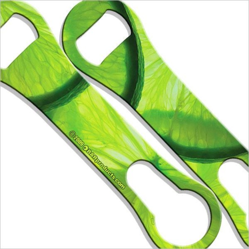 Lime V-Rod Bottle Opener
