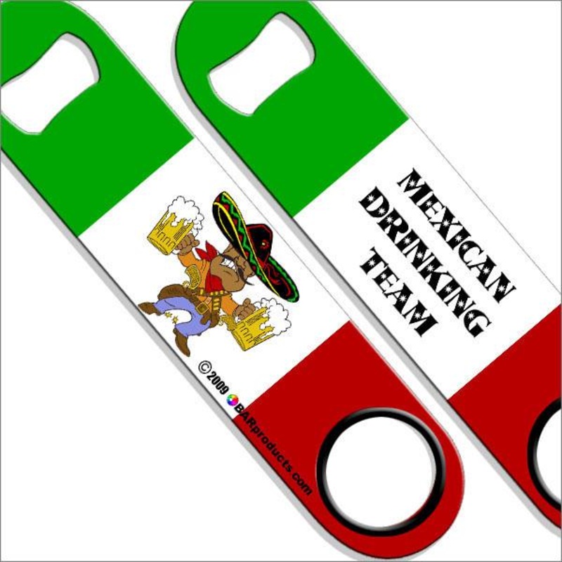 Mexican Drinking Team Speed Bottle Opener