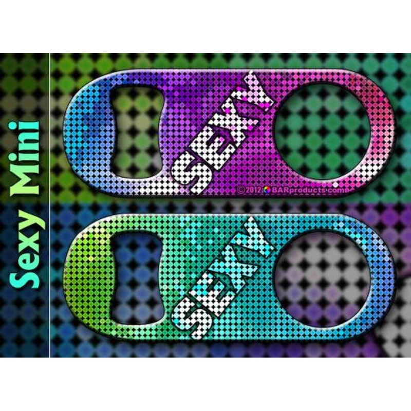 Sexy Glitter Mini Speed Bottle Opener
