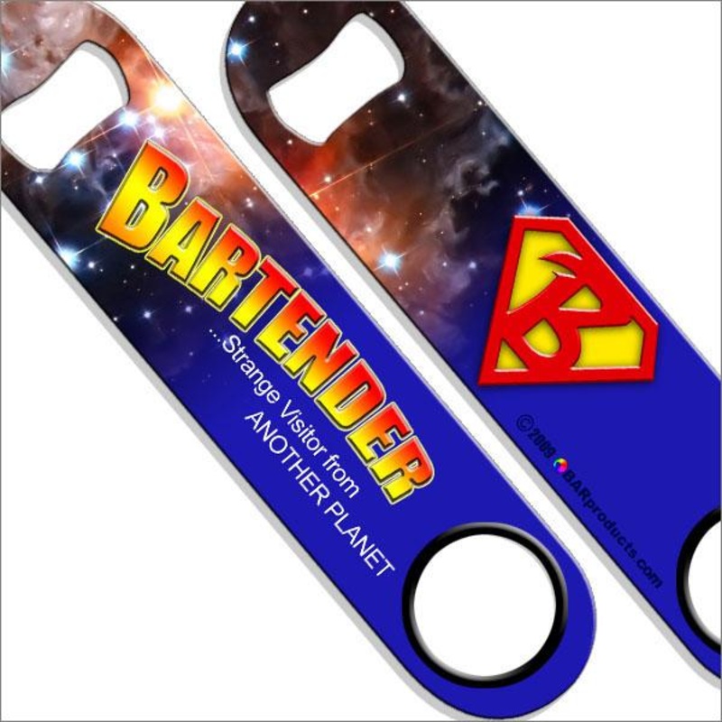 Superman Bartender Speed Bottle Opener