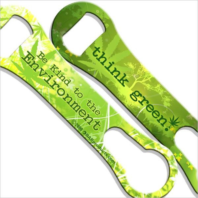 Think Green – V-Rod Bottle Opener