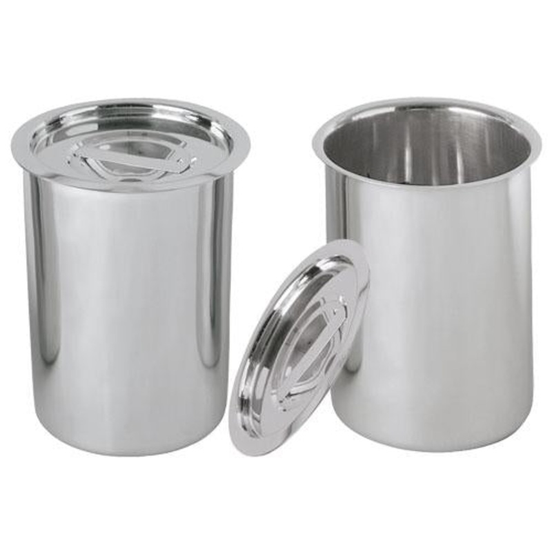 Bain Maries and Covers|1 1/4 Quart|2 Quart|3 1/2 Quart|4 1/4 Quart|6 Quart|Cover – 2 Quart|Cover – 3 1/2 Quart|Cover – 4 1/4 Quart|Cover – 6 Quart|Cover – 8 1/4 Quart