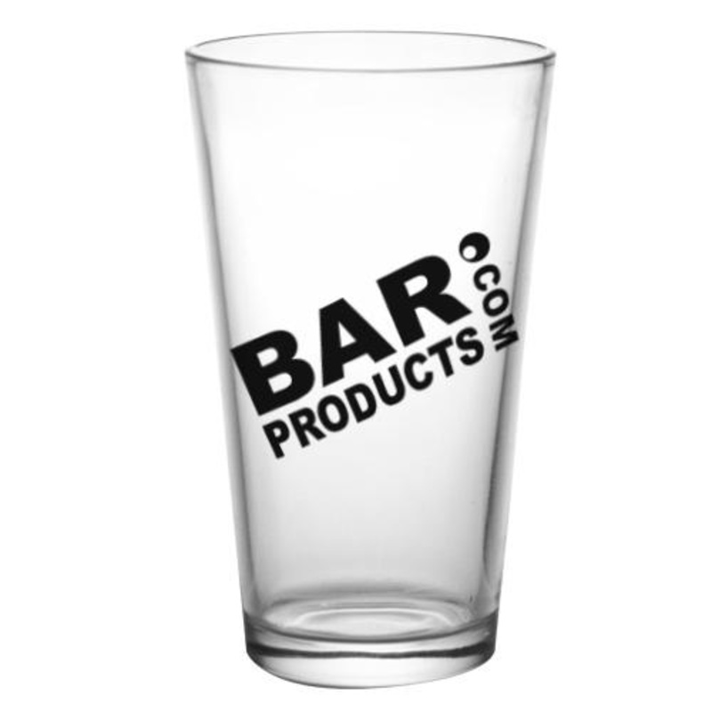 BarProducts.com Logo Mixing Glass – 16 ounce