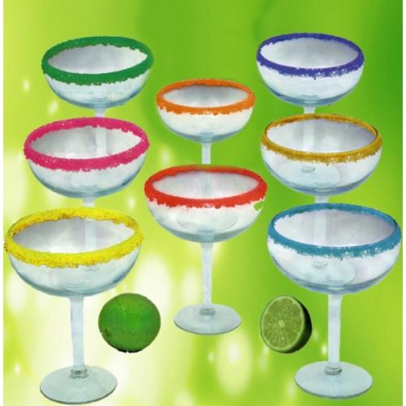 Colored Margarita Salts and Flavored Rimming Sugars