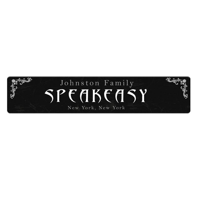 Customizable Printed Bar Mat – Speakeasy – 20 x 4