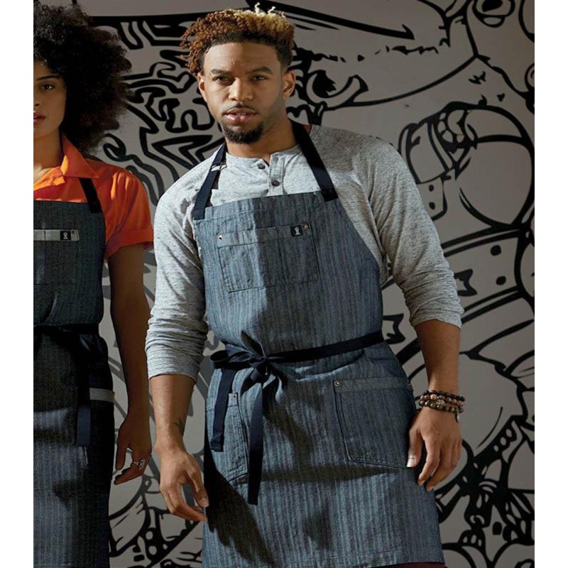 Renegade Bib Apron – Triple Denim