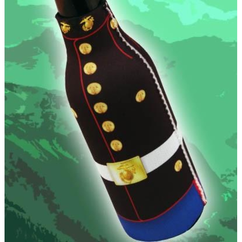 Zipper Style Bottle Cooler – Marine