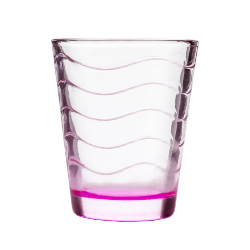 BarConic 1.75oz Pink Wave Shot Glass