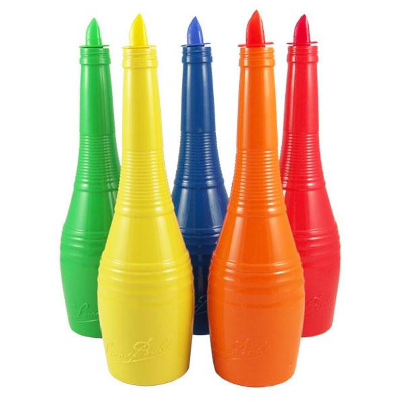 Bols Flair Bottle|Green|Yellow|Blue|Orange|Red