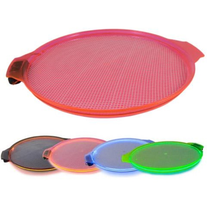 Electric Flash Serving Trays w/ Handles – 15.5 Diameter – Color Options