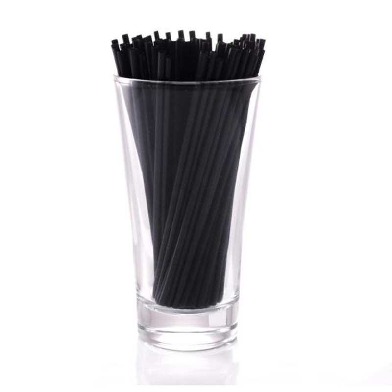 Sip Straws (Bag of 1000)|Black|Red